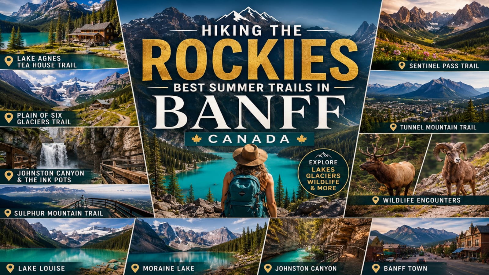 Hiking the Rockies: Best Summer Trails in Banff, Canada