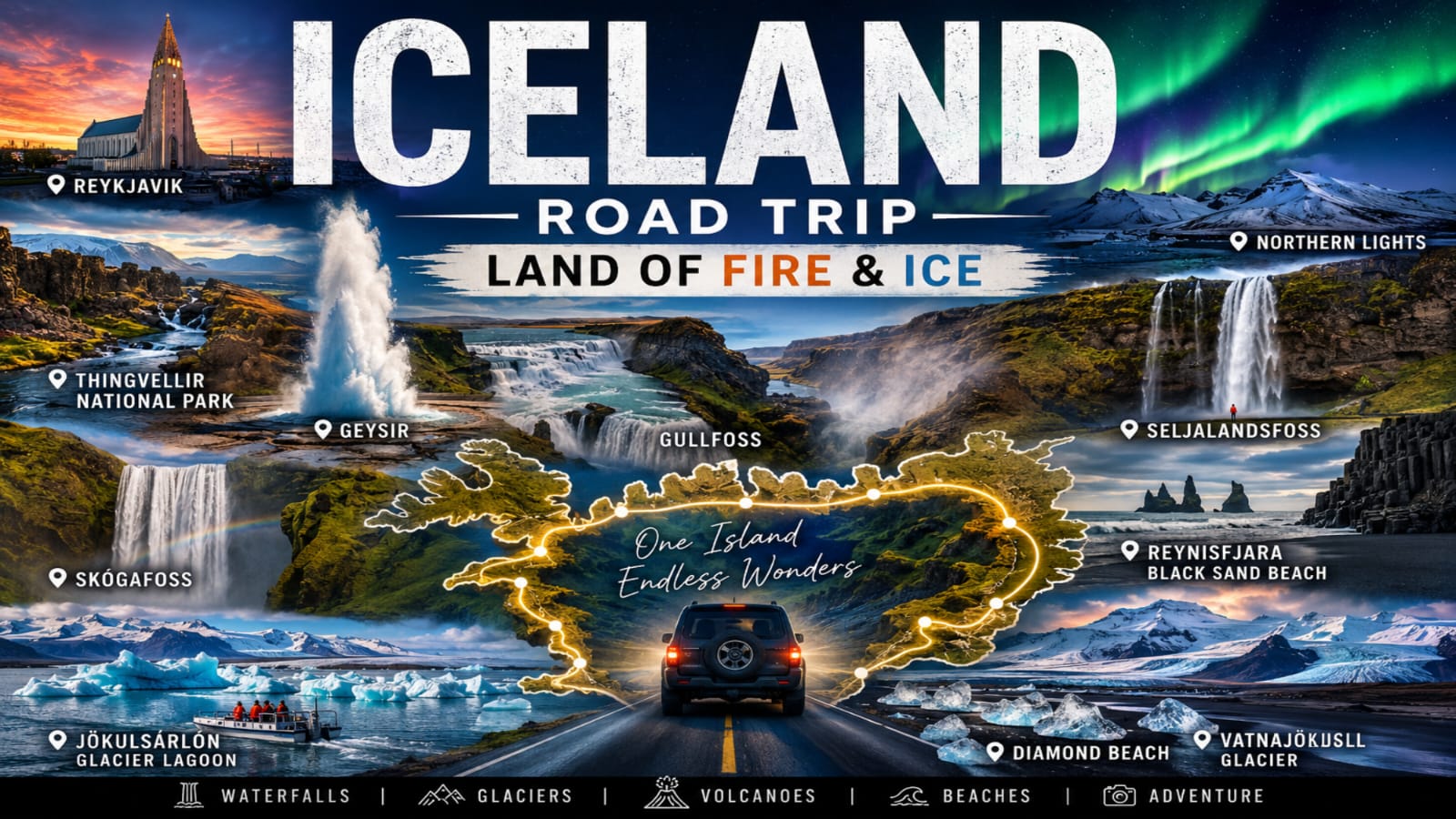 Exploring the Land of Fire and Ice: An Iceland Road Trip