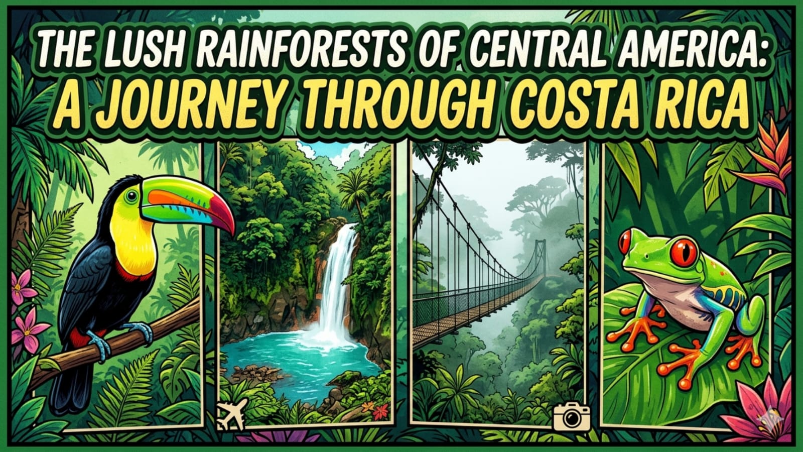 The Lush Rainforests of Central America: A Journey Through Costa Rica