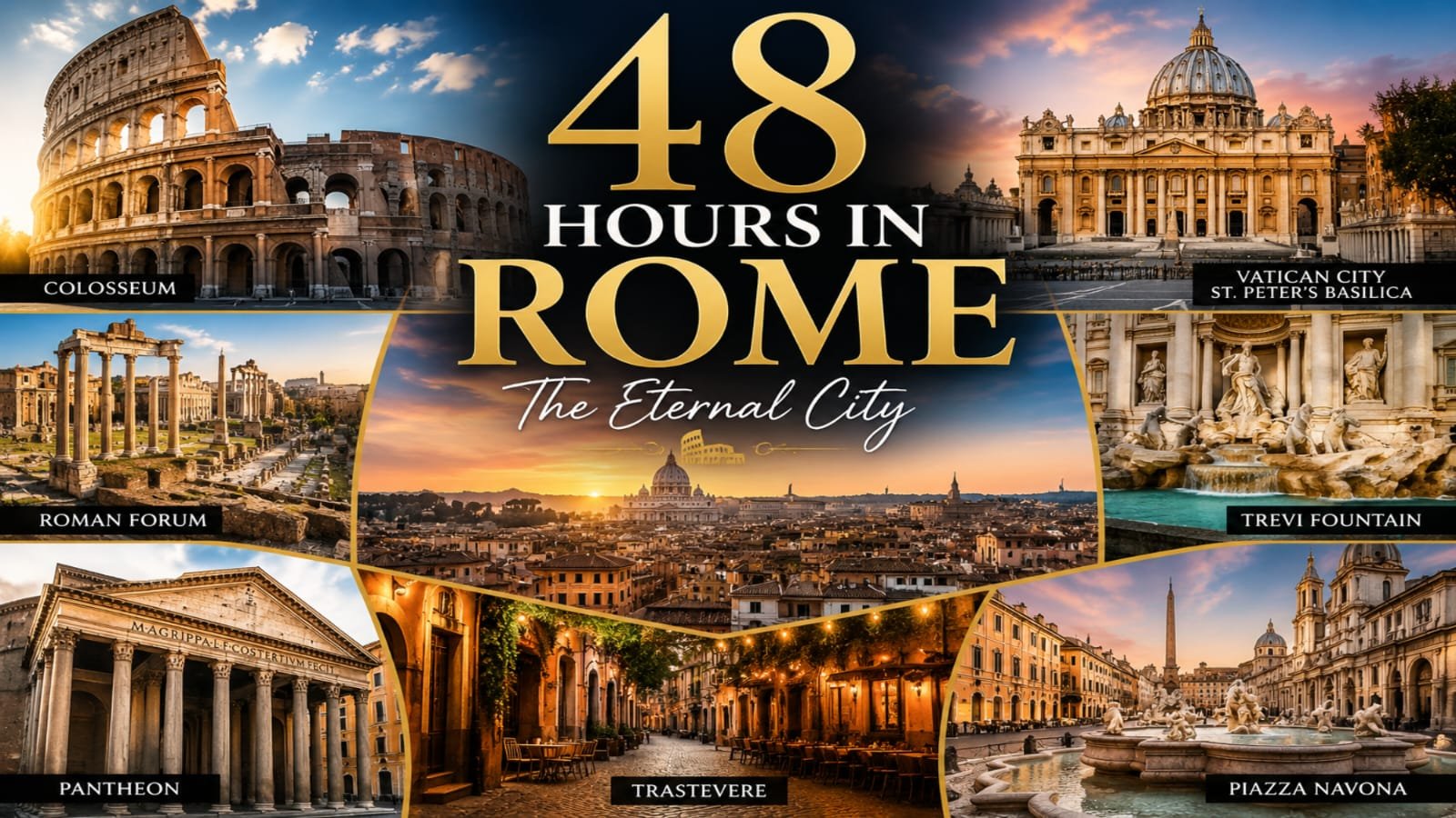 *48 Hours in the Eternal City: Rome, Italy* 