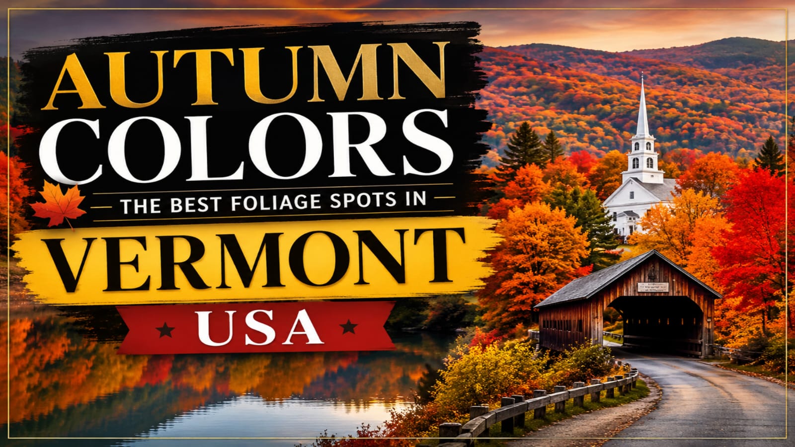 Autumn Colors in Vermont USA