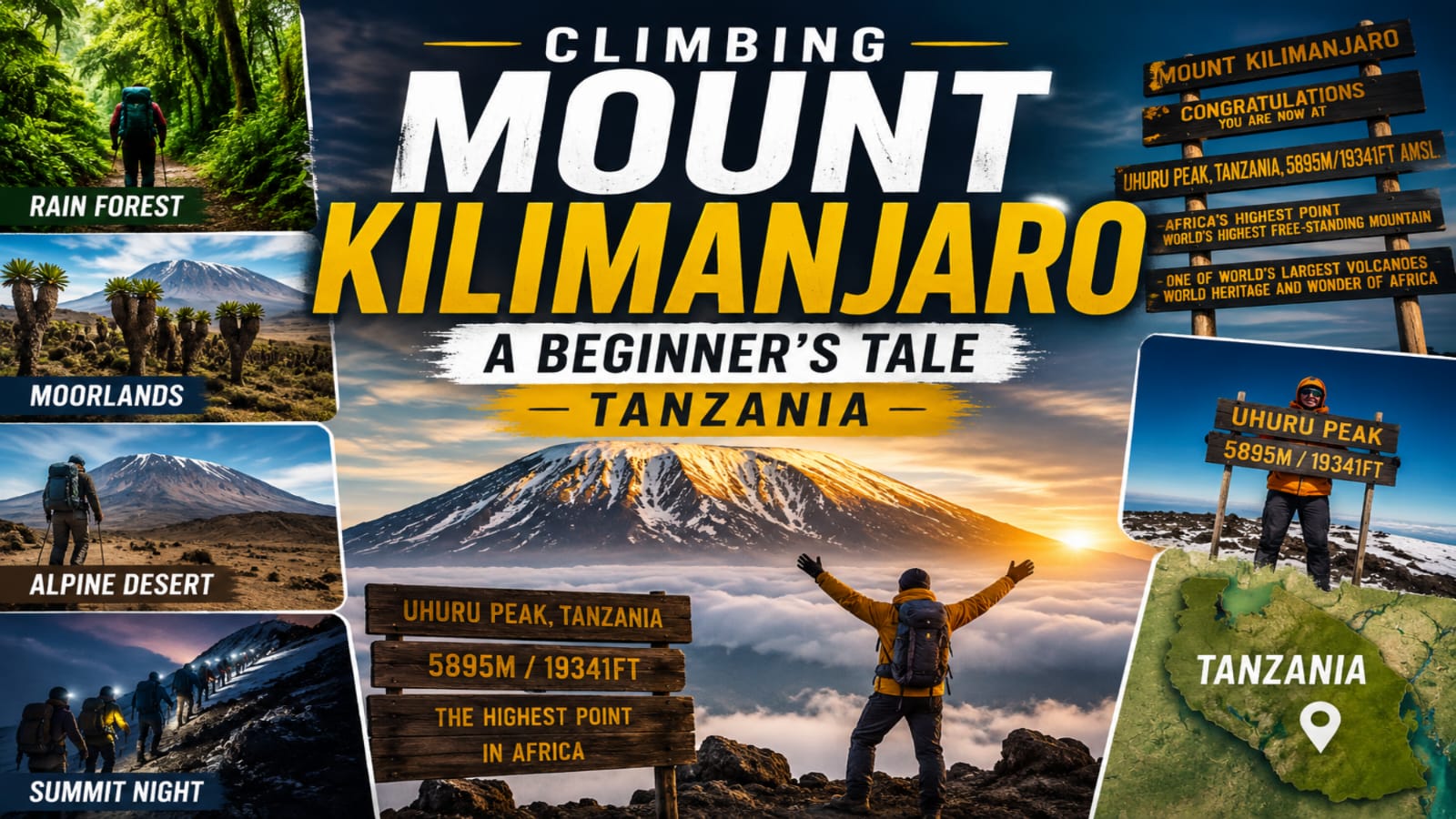 Climbing Mount Kilimanjaro for Beginners