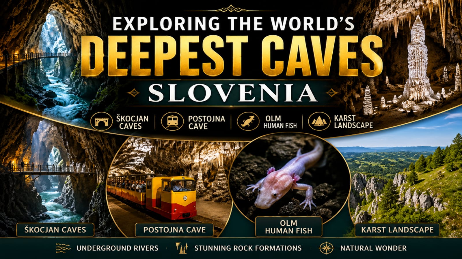 Exploring the World's Deepest Caves: A Journey into Slovenia's Underground Wonders Exploring the World’s Deepest Caves: A Journey into Slovenia’s Underground Wonders