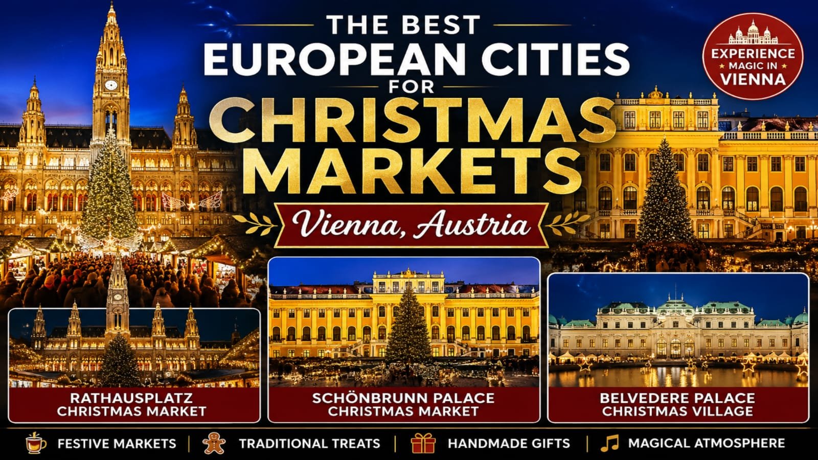 The Best European Cities for Christmas Markets: Vienna, Austria