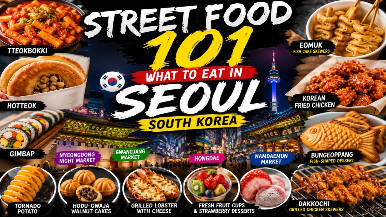 Street Food 101: What to Eat in Seoul, South Korea