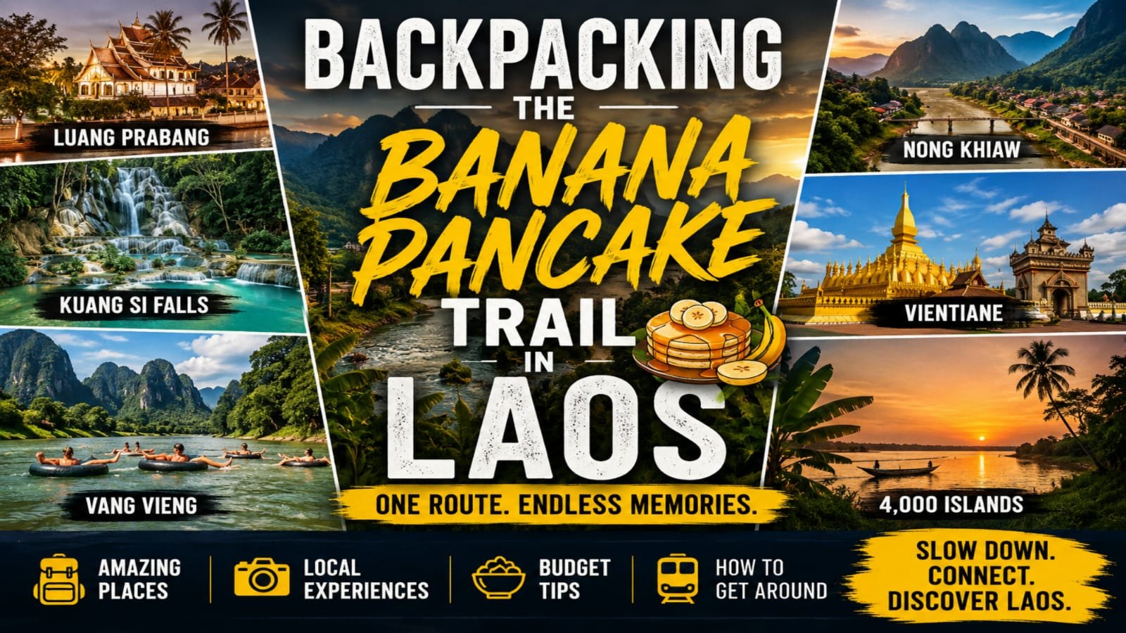 Backpacking the "Banana Pancake" Trail in Laos Backpacking the “Banana Pancake” Trail in Laos