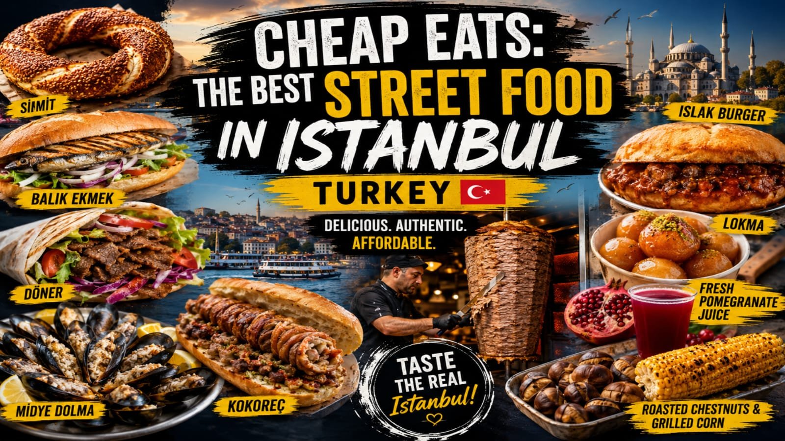 Cheap Eats: The Best Street Food in Istanbul, Turkey Cheap Eats: The Best Street Food in Istanbul, Turkey