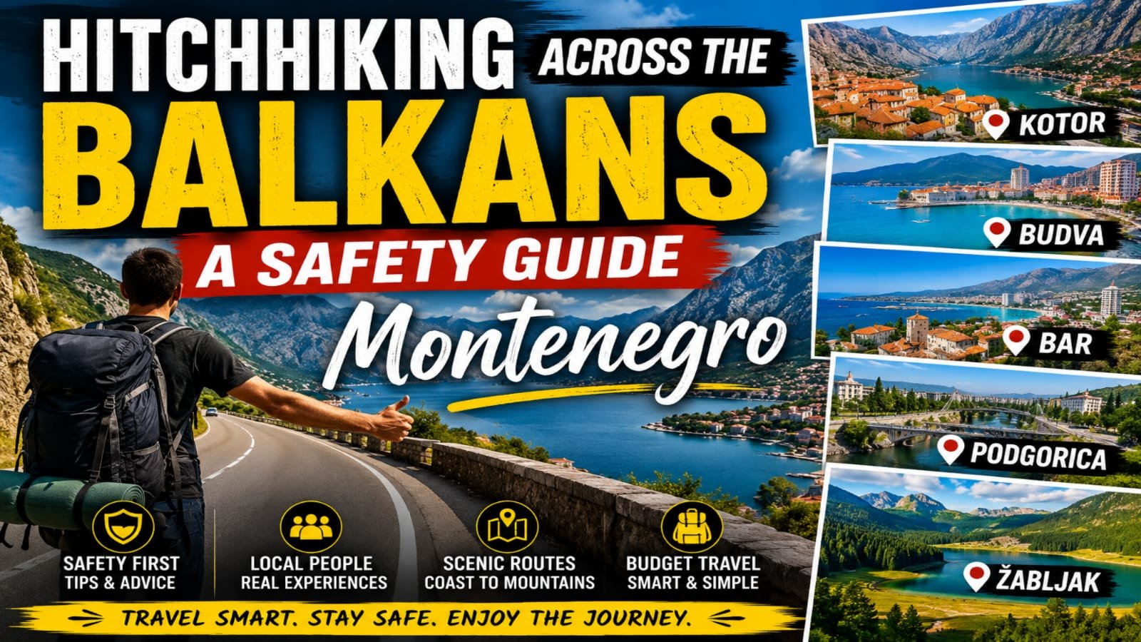 Hitchhiking Across the Balkans: A Safety Guide from Montenegro
