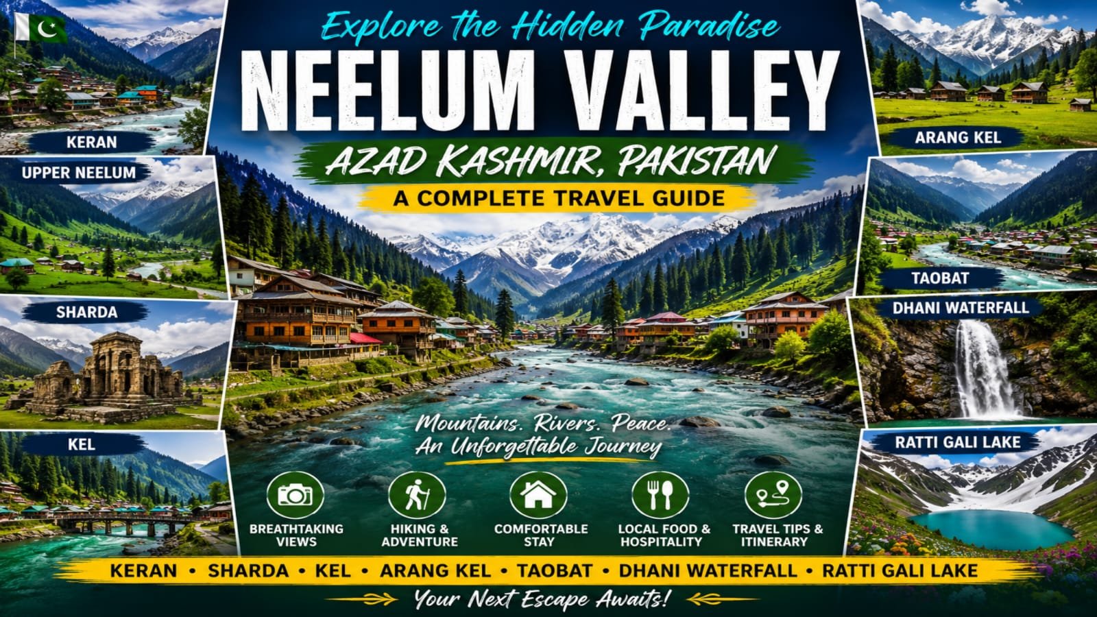 Pakistan’s Neelum Valley: A Comprehensive Guide to the Secret Paradise of Azad Kashmir