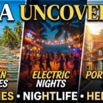 My Deep Dive into Goa’s Beaches, Beats & Portuguese Soul Behind the Brochure A vibrant collage thumbnail for a travel article titled Goa Uncovered featuring golden beaches, electric nightlife shacks, and colorful Portuguese colonial architecture."